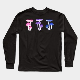 bi mushrooms Long Sleeve T-Shirt